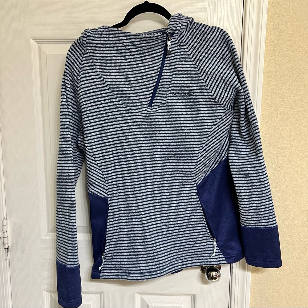 Avalanche Blue Striped Hoodie